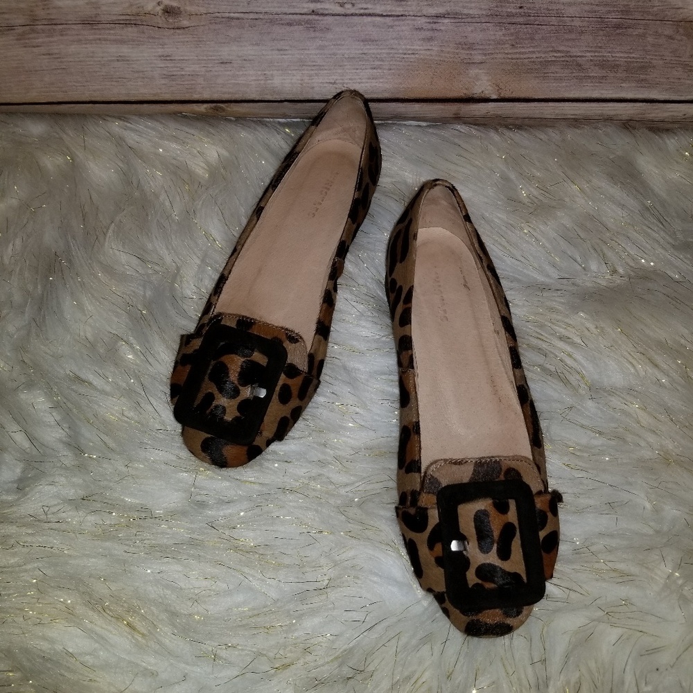 Whistles Harris Leopard Loafer | Size 37